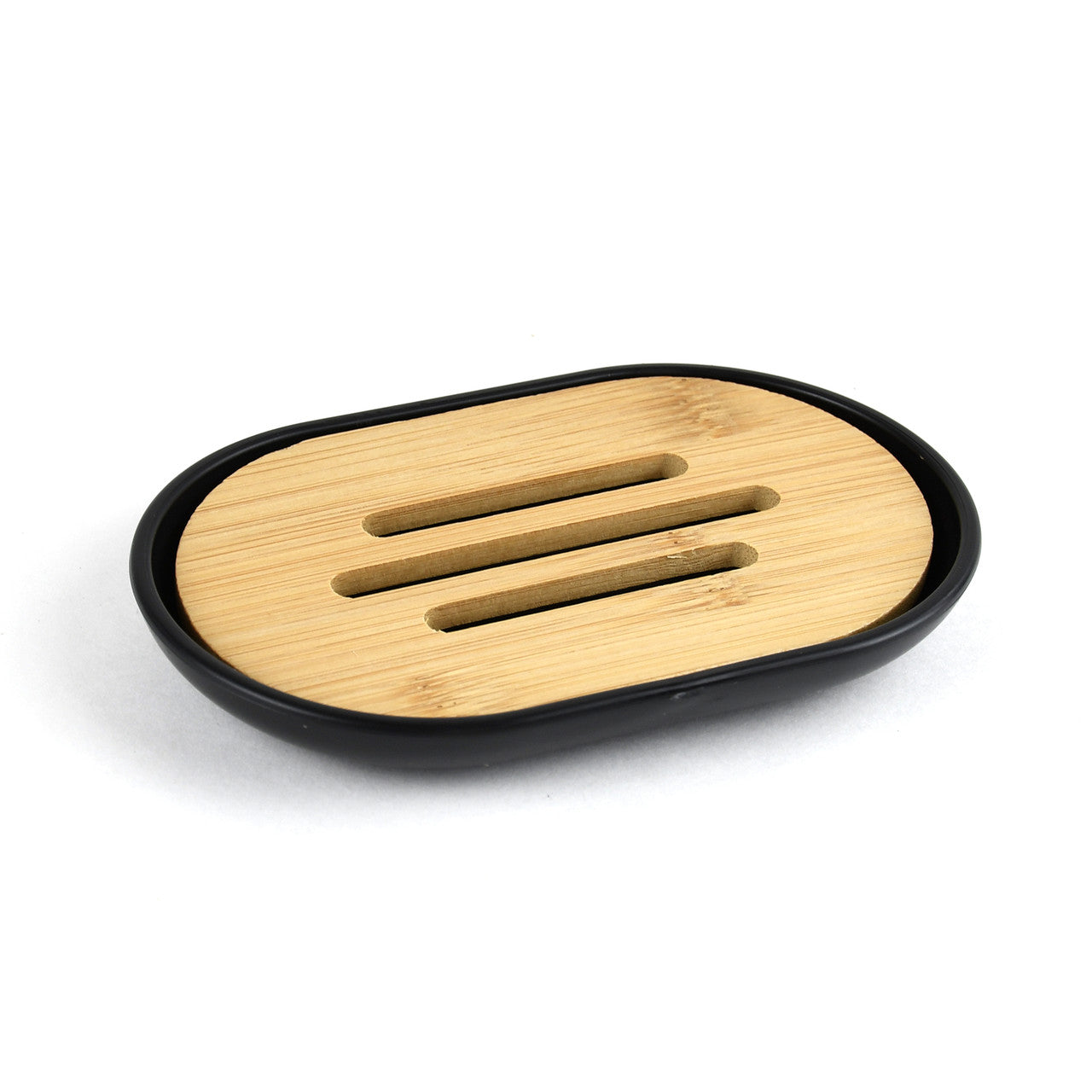 Set Elegant pentru baie format din 6 piese, ABS + lemn