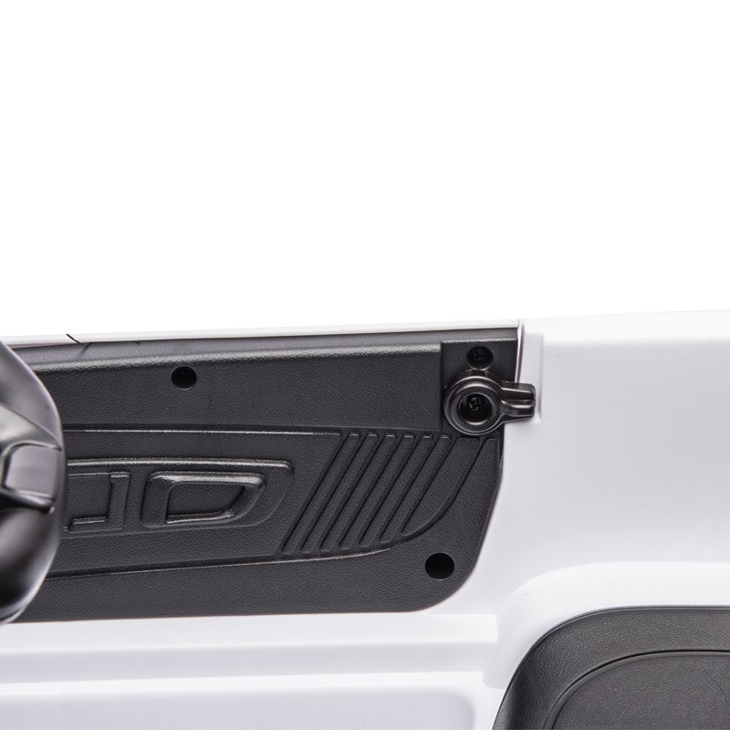 Masinuta electrica pentru copii, Mercedes AMG, 2x25W, card USB/TF, control volum, telecomanda, alb