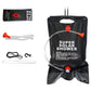 Dus solar suspendat pentru camping sau plaja, capacitate 20l, culoare Neagra