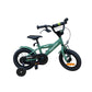 Bicicleta 12 inch, cadru otel 20 cm, roti ajutatoare, V-brake, scaun si ghidon ajustabile, jante aluminiu