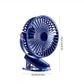 Ventilator electric USB, portabil, cu clips, reincarcabil, pentru birou si dormitor
