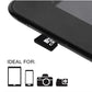 Card De Memorie MicroSD 32 GB Cu Ada Compatibil Cu Camera Foto, Video, Dvr Auto, Camera De Supraveghere, Telefon, Laptop, Tableta, Negru