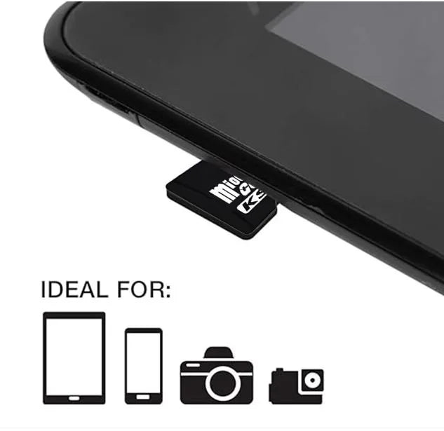 Card De Memorie MicroSD 32 GB Cu Ada Compatibil Cu Camera Foto, Video, Dvr Auto, Camera De Supraveghere, Telefon, Laptop, Tableta, Negru