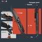 Kit supravietuire multifunctional Smart, Instrumente profesionale, Agatatoare ghiozdan, pentru Camping, Drumetii, Aventuri in aer liber, borseta inclusa, gri