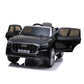 Masinuta electrica Audi Q8, USB, MP3, lumini LED, suspensii spate, roti spuma EVA, 2 moduri de control, negru