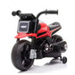 Motocicleta Electrica cu 2 Roti Mari si 2 Roti Ajutatoare, Smart, Acumulator Incarcare, Anti-Rasturnare, Lumini, Muzica, Motor:380, Baterie 6V4.5, 41.5x70x34 cm, 4.5 Kg, 3 Ani+, Rosu Negru