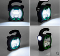 1+1 GRATIS Lanterna LED COB , Portabilă, Verde – Iluminare Puternică pentru Aventurile Tale!