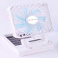 Ventilator auto +panou solar, portabil, reincarcabil, pliabil, foarte puternic, 3 niveluri de putere