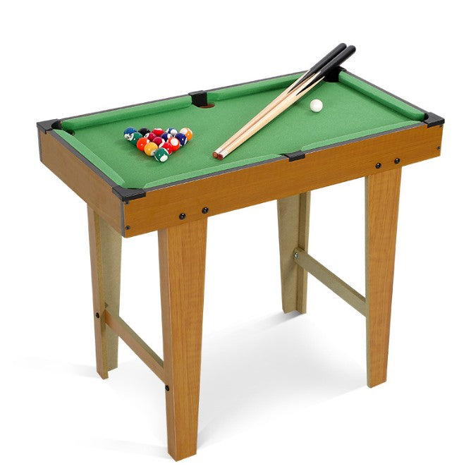 Mini Masa de Biliard pentru Copii, Smart, Durabil, Usor de Transportat, 2 Tacuri, 16 Bile, 69x37x60 cm