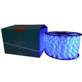 Instalatie Craciun, 100 m, 2400 Led-uri, Furtun Luminos, Albastru, Transformator, Sectionabila, 220 V, Smart