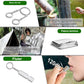 Kit supravietuire multifuncional Smart, 42 de Instrumente Profesionale, Echipament de prim-ajutor, Drumetie, Camping, Negru
