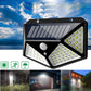 2+1 GRATIS Lampă cu Senzor de Mișcare pentru Exterior Iluminare Automată - Lampa Solară cu 100 LED-uri