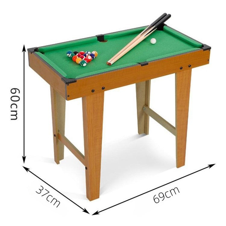 Mini Masa de Biliard pentru Copii, Smart, Durabil, Usor de Transportat, 2 Tacuri, 16 Bile, 69x37x60 cm