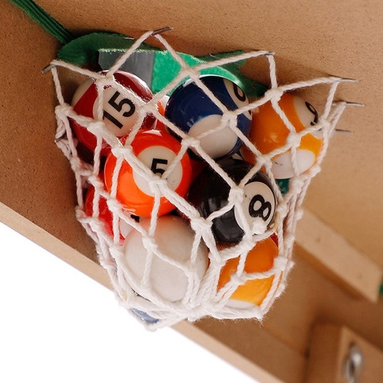 Mini Masa de Biliard pentru Copii, Smart, Durabil, Usor de Transportat, 2 Tacuri, 16 Bile, 69x37x60 cm