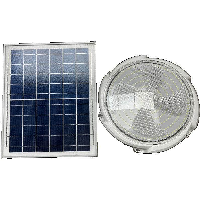 Plafoniera solara Smart, 200 W, diametru 320 MM, cu telecomanda, Lungime prelungitor: 4.6 m, alb rece