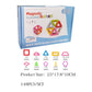 Set 148 Piese Magnetice de Constructie, Smart, Piese Medii, Magnetic Blocks, Forme Geometrice, 3 Ani, ABS, Magnet, 25 x 17.8 x 10 cm, Multicolor